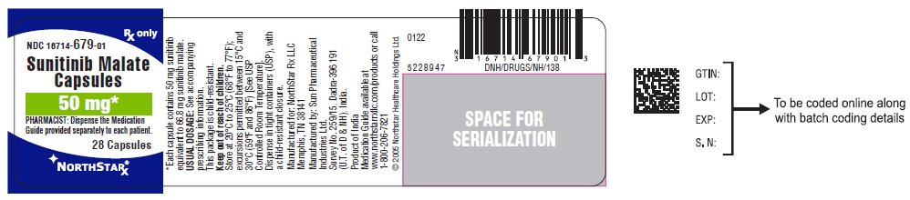 SPL-Sunitinib-Northstar-50 mg label