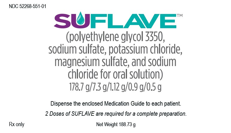 SUFLAVE Bottle Label