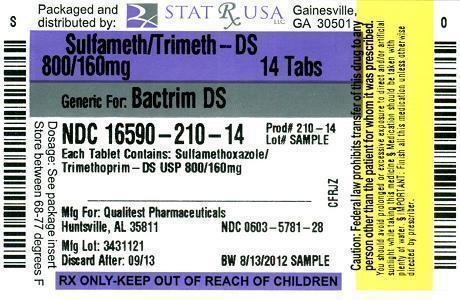 SULFAMETH_TRIMETH-DS 800-160 mg LABEL Image