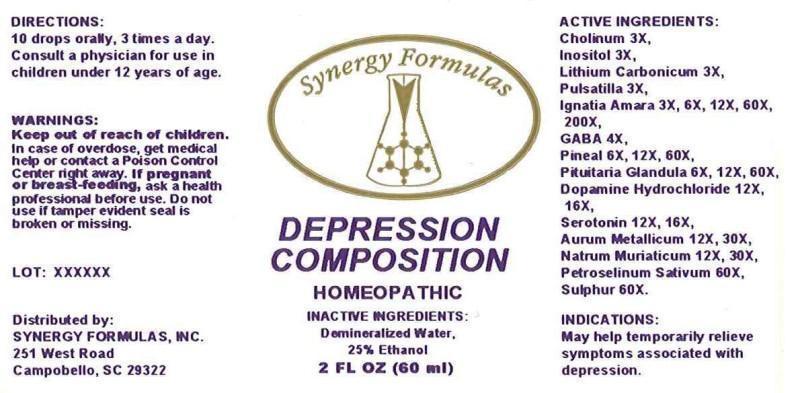 Depression Composition | Not Applicable Liquid Breastfeeding