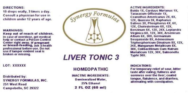 Liver Tonic 3 Breastfeeding
