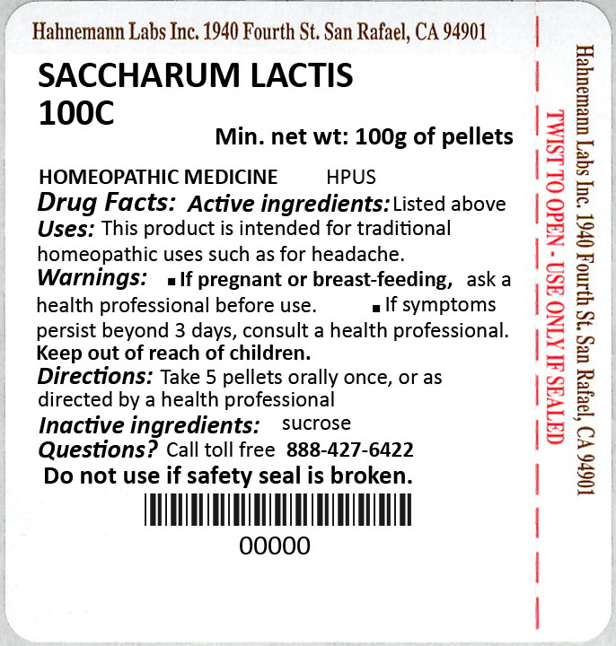Saccharum Lactis 100C 100g