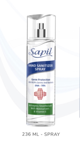 236 mL Sapil spray can
