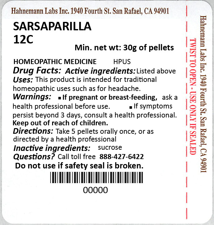 Sarsaparilla 12C 30g