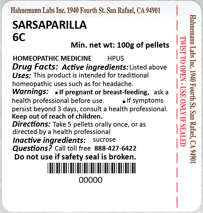 Sarsaparilla 6C 100g