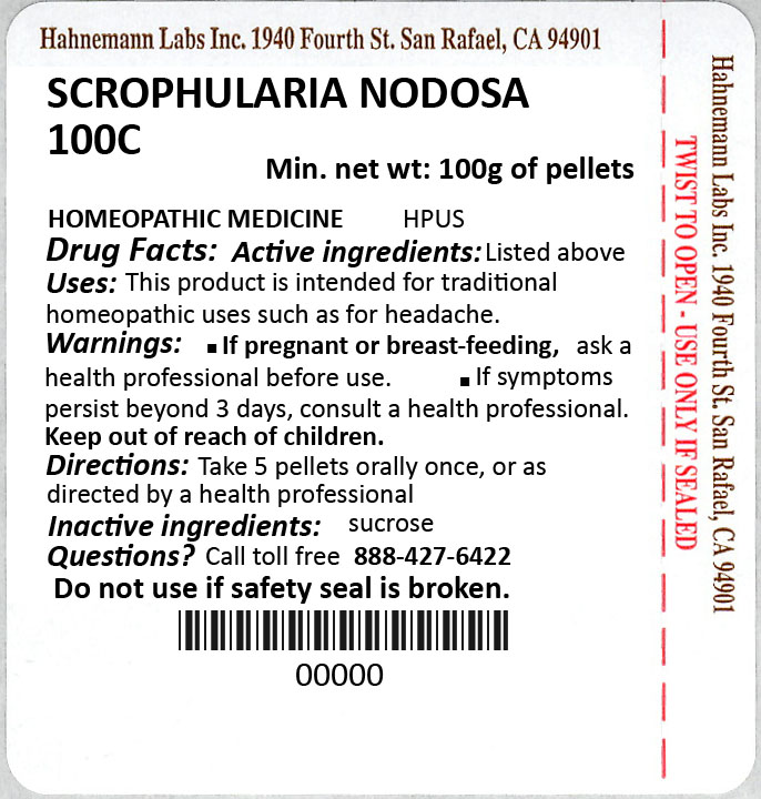 Scrophularia Nodosa 100C 100g