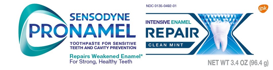 Sensodyne Pronamel Intensive Enamel Repair Clean Mint