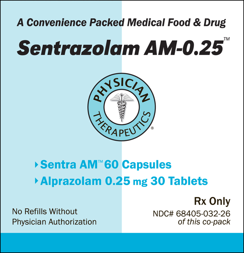 Sentrazolam AM 0.25 Label