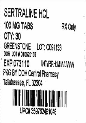 Label Image for 100mg Tablets