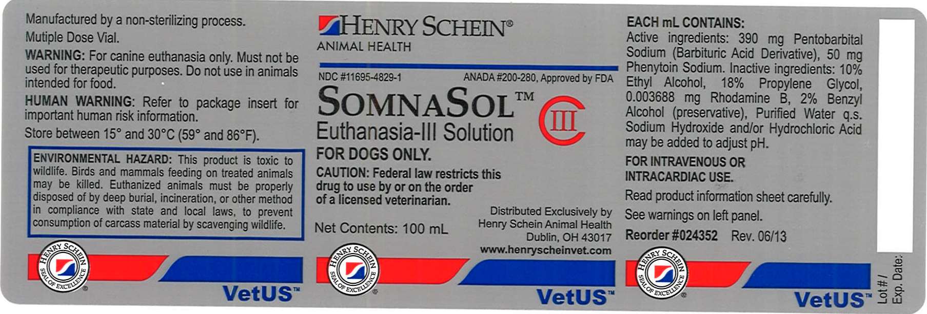 SomnaSol Schein Label