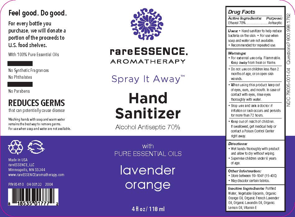 Spray It Away Hand Sanitizer 4oz