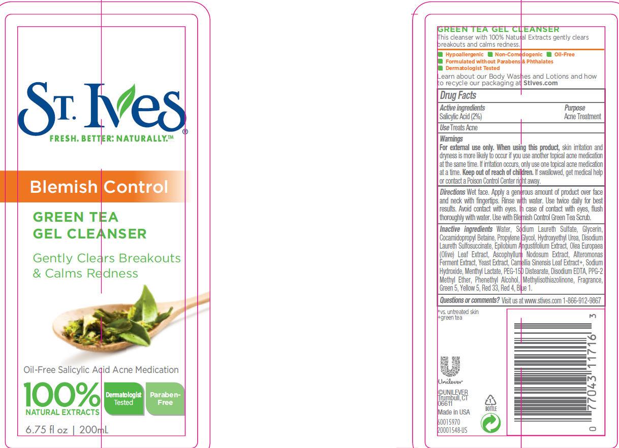 St. Ives Green Tea Gel Cleanser PDP