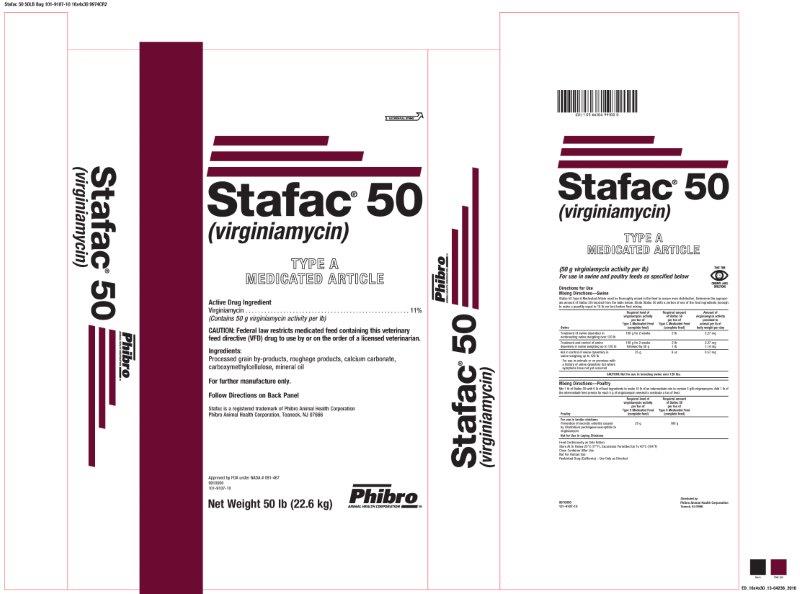 Stafac 50 Label