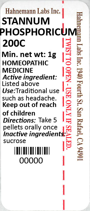 Stannum Phosphoricum 200C 1g