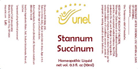 Stannum succinum 10ml Liquid