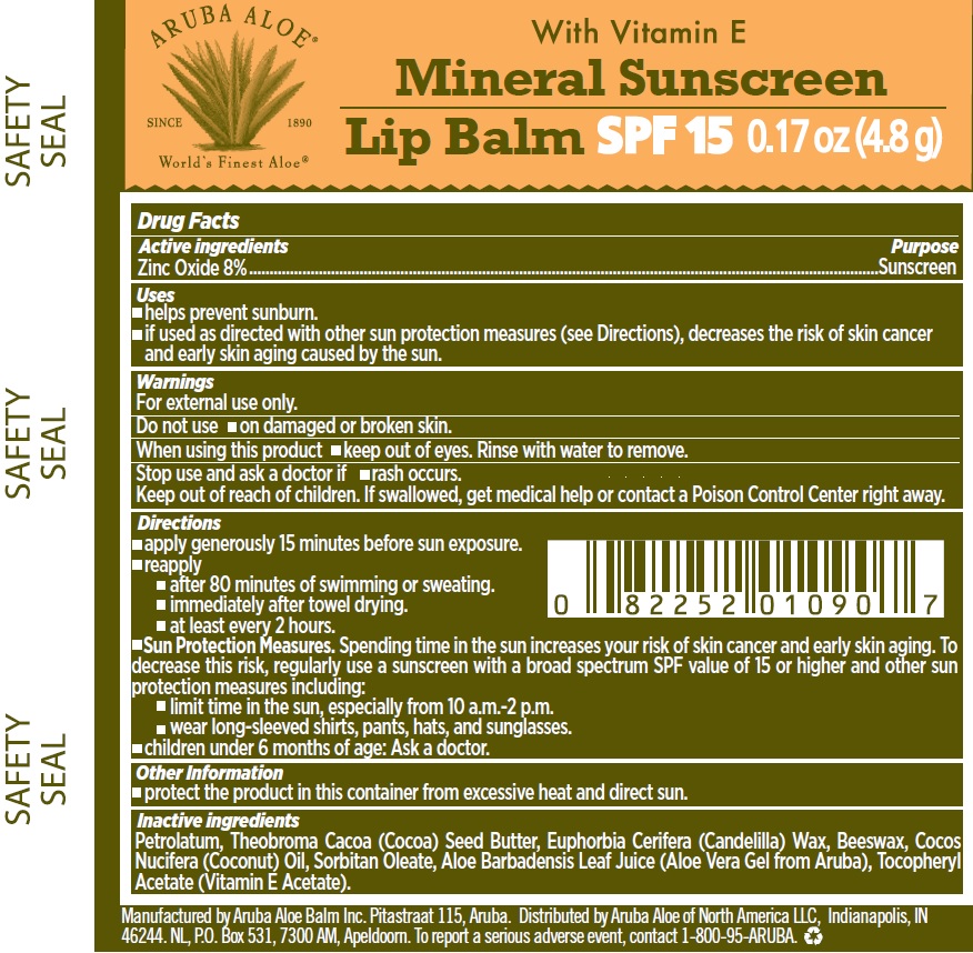 Mineral Sunscreen Lip Balm Spf 15 | Titanium Dioxide, Zinc Oxide Lipstick Breastfeeding