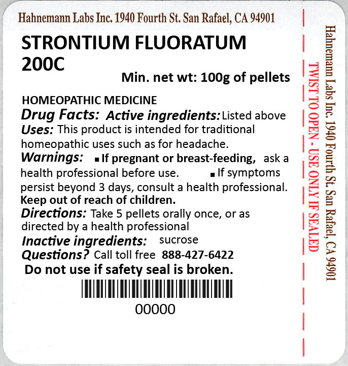 Strontium Fluoratum 200C 100g