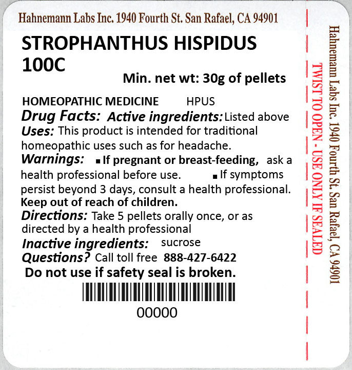 Strophanthus Hispidus 100C 30g