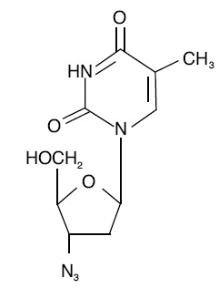Structure-Zidovudine