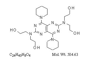Structural-formula-of-Dipyridamole