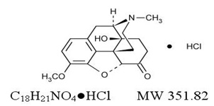 Oxycodone HCl-Struct