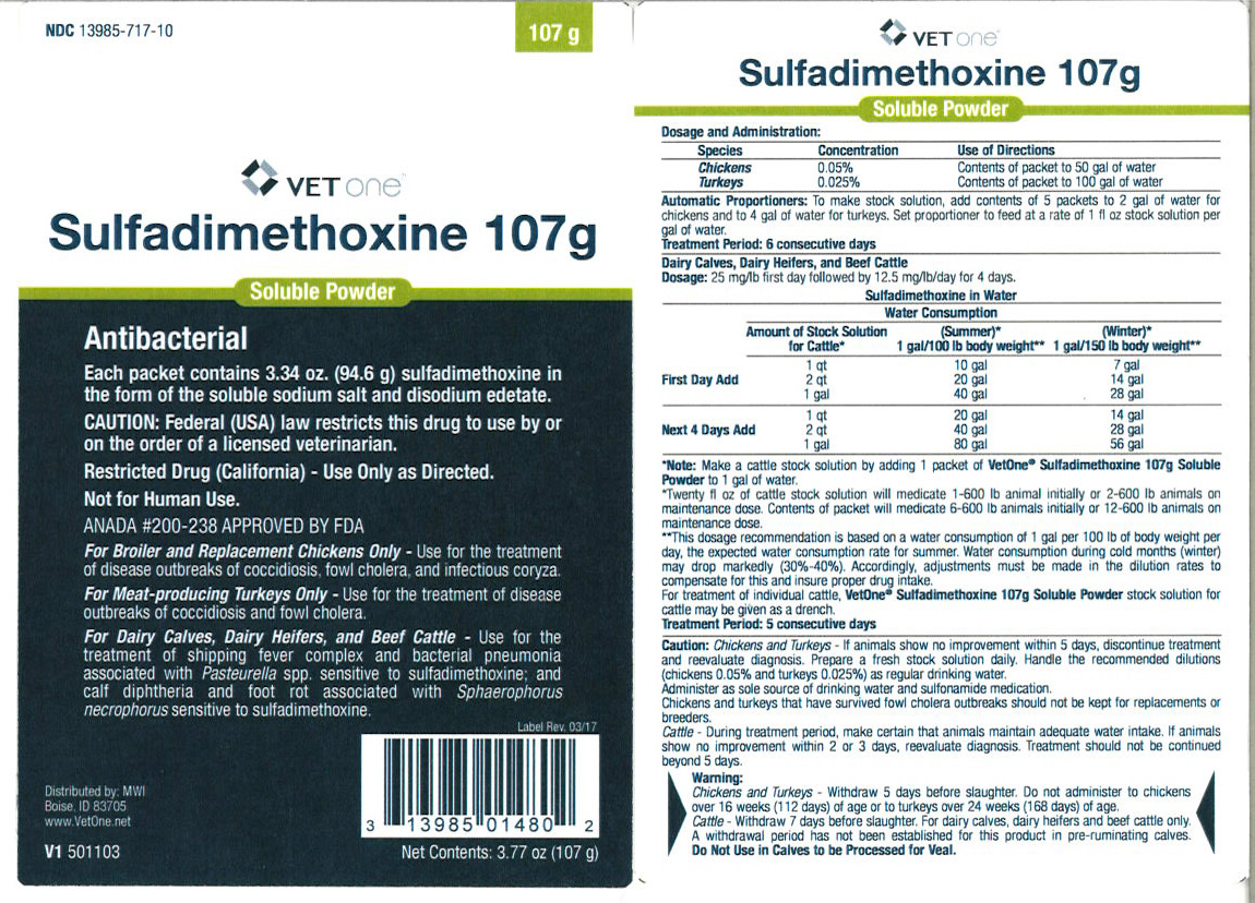 Sulfasol 107g MWI Label