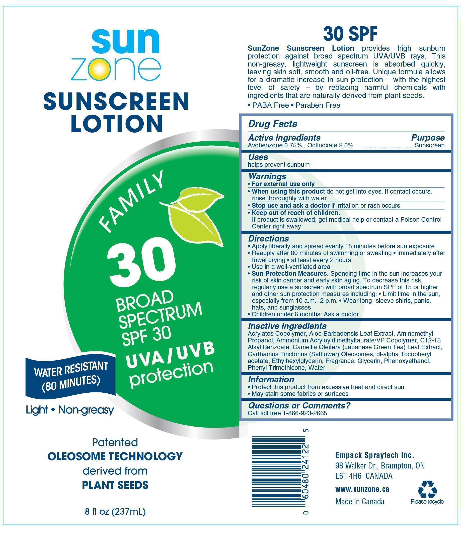 Sunzone Sunscreen Family Spf 30 Broad Spectrum | Octinoxate And Avobenzone Lotion while Breastfeeding