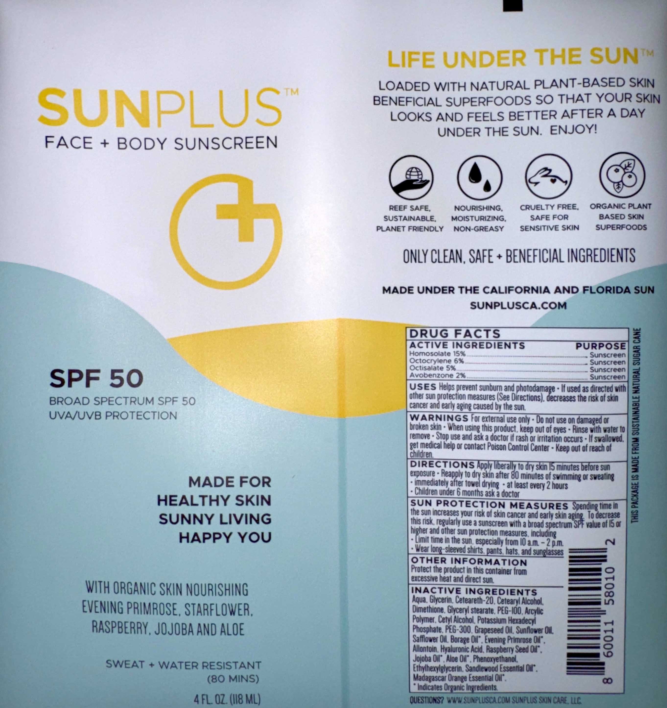 Sunplus SPF 50