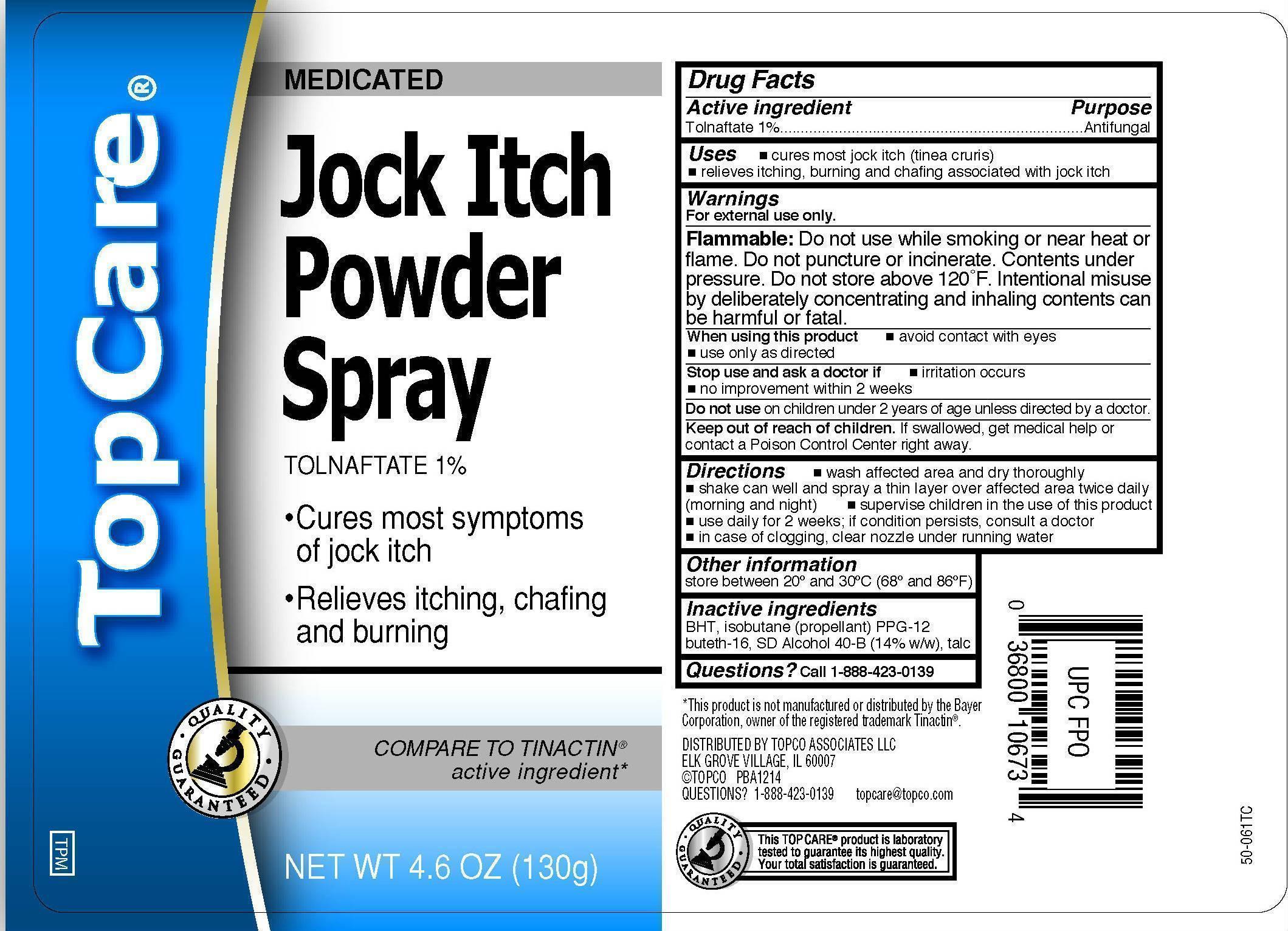 Tolnaftate | Jock Itch Powder Aerosol, Spray Breastfeeding