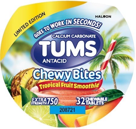 TUMS Chewy Bites TF Smoothie  32 ct