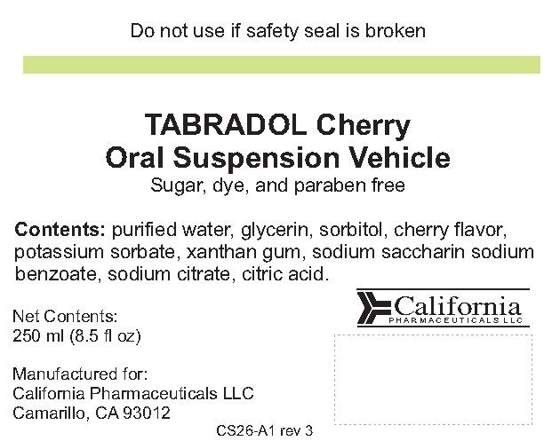 Tabradol flavor label