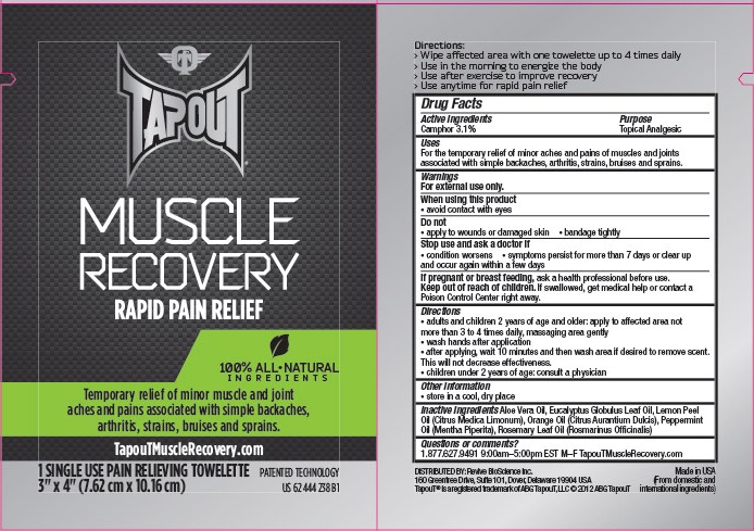 Tapout Muscle Recovery | Camphor Cloth Breastfeeding