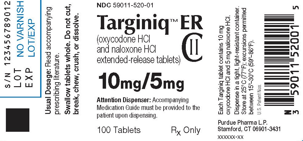 Targiniq 10 mg/5 mg