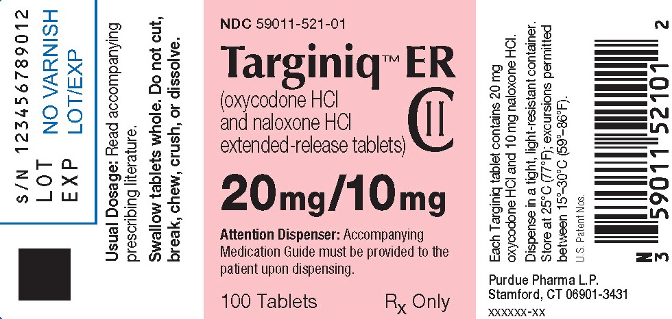 Targiniq ER 20 mg/10 mg