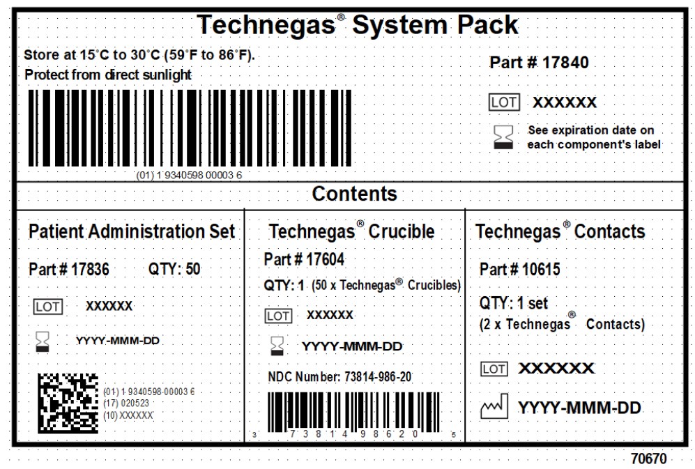 Technegas System Pack