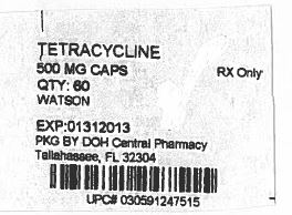 Tetracycline Hydrochloride Capsule Breastfeeding