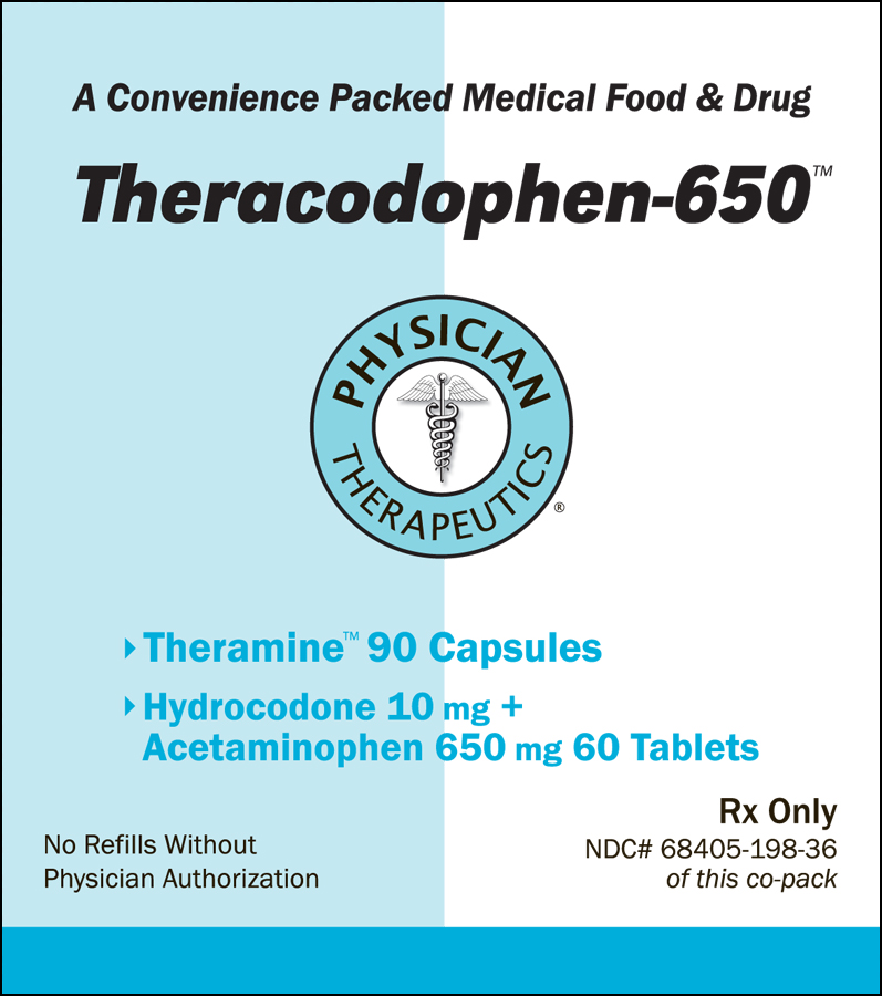 Theracodophen 650 Label