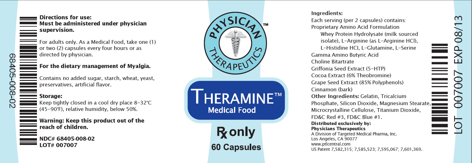 Theramine Medical Food-60 Capsules