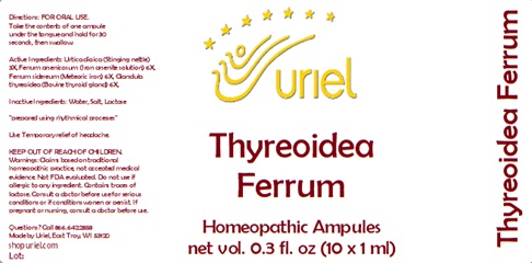 Thyreoidea Ferrum Ampules