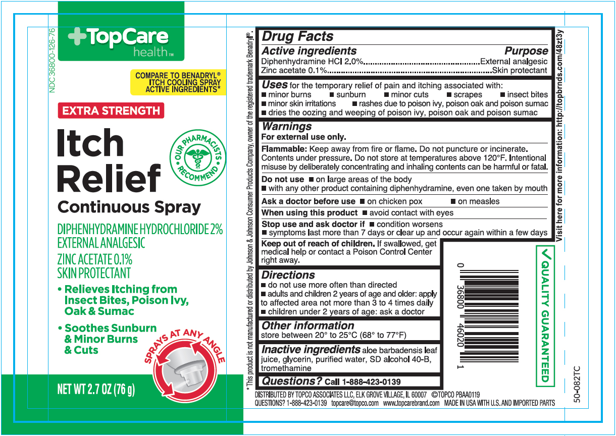topcare itch relief spray