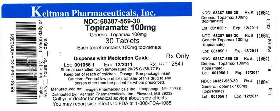 Label image for 100mg