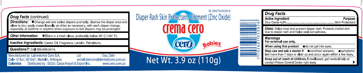 Diaper Rash Skin Protectant Crema Cero | Zinc Oxide Cream and breastfeeding