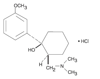 Tramadol Hydrochloride Structural Formula