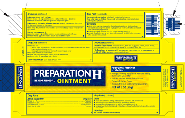 Preparation H Ointment Packaging