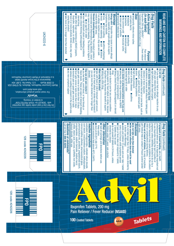 Advil Tablets Packaging