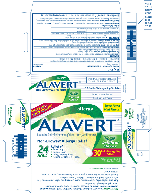 ALAVERT allergy Original Flavor Packaging