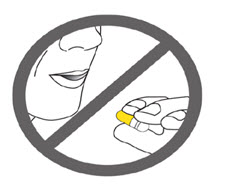 Do not swallow UTIBRON capsules.r