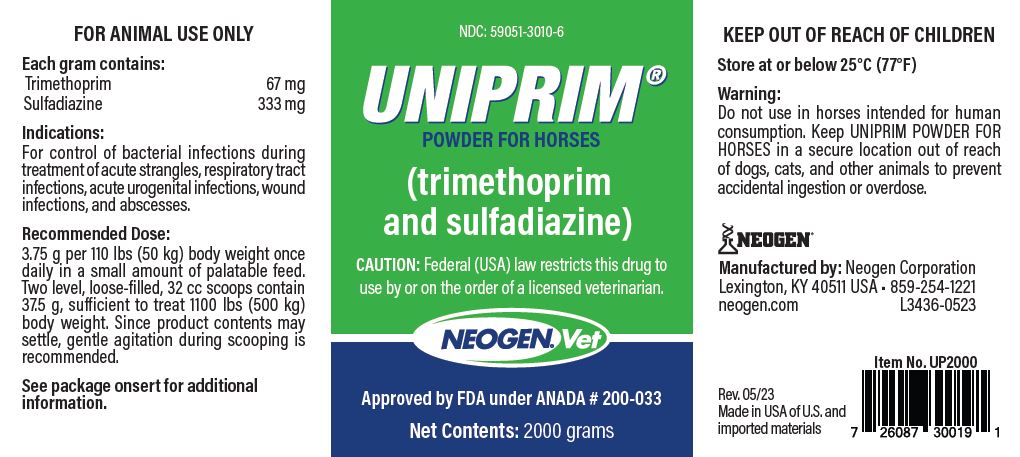Uniprim Powder For Horses 2000g