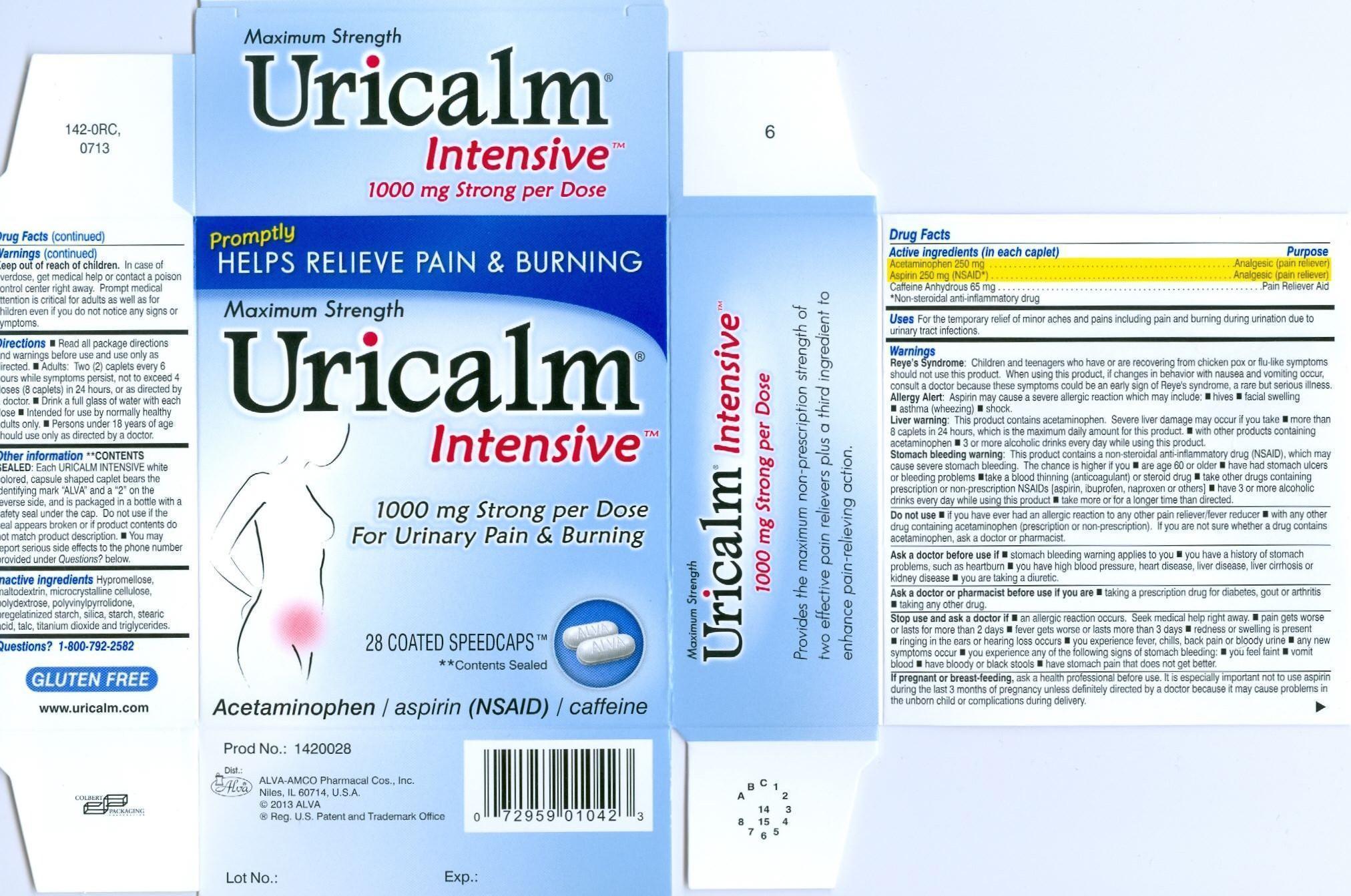 Uricalm Intensive PDP