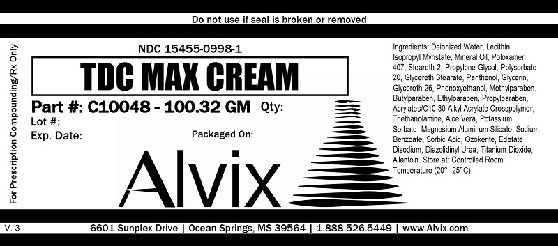 cream label